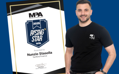 Sanford Finance’s Nunzio Stasolla awarded MPA Rising Stars 2025