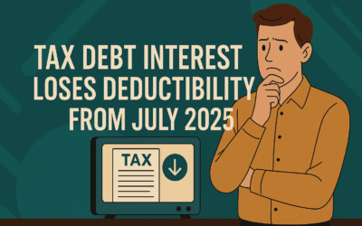 Major ATO Change: Tax Debt Interest Loses Deductibility from July 2025
